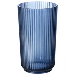 Just Home Collection - Vaso de acrílico azul 480 ml