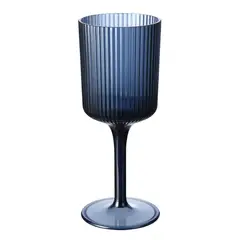 Just Home Collection - Copa de acrílico azul 360 ml