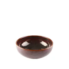 Just Home Collection - Bowl 12 cm Glaz Brown