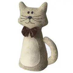Just Home Collection - Tope de puerta diseño gato parado