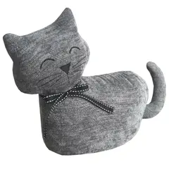 Just Home Collection - Tope de puerta diseño gato acostado