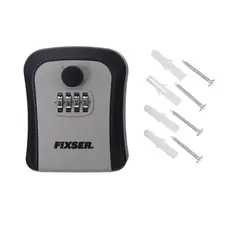 Fixser - Caja Llaves 4 Dígitos Gris