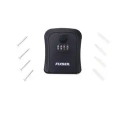 Bauker - Caja Llaves 4 Dígitos Negro