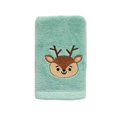 Casa Bonita - Toalla kids diseño conejo celes