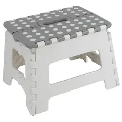 Just Home Collection - Piso Plegable Blanco/Gris