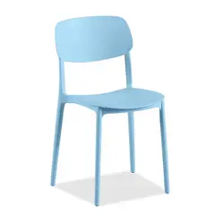 Just Home Collection - Silla Apilable Lady Amarillo