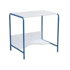 Just Home Collection - Mesa Infantil Hoback Blanco/Azul