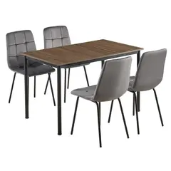 Just Home Collection - Comedor con 4 Sillas Arty