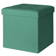 Just Home Collection - Pouf Plegable Verde