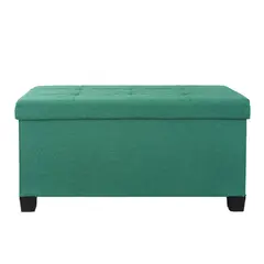 Just Home Collection - Baúl Pie de Cama Barney Verde