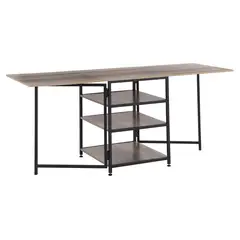 Just Home Collection - Mesa de Comedor Extendible Multifuncional Miley