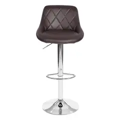 Just Home Collection - Silla Bar Hatan Negra