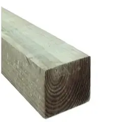 ** Marca Nueva ** - Polín de madera tratada calidad construcción CCA de 4 x 4 x 8