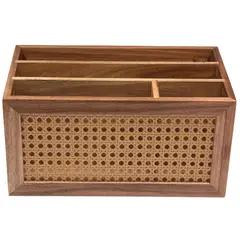 Just Home Collection - Caja 4 Compartimentos Acacia