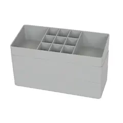 Just Home Collection - Set Organizador Multiusos Gris