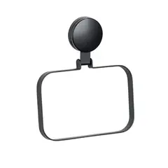 Wenko - Toallero Static Acero Gris