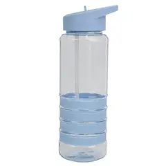 Just Home Collection - Botella Celeste/Transparente 750 Ml