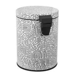 Casa Bonita - Bote de Basura Gris 5 L