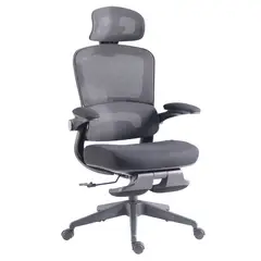 Just Home Collection - Sillón Malla Ergo Mendoza Negro