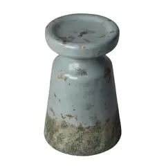 Just Home Collection - Portavela Terra Azul 11 x 18 cm