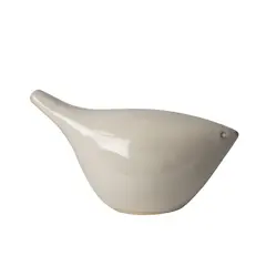 Just Home Collection - Pájaro de Decoración Blanco 16 x 7 x 9 cm