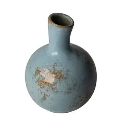 Just Home Collection - Jarrón Terra Celeste 13 x 18 cm