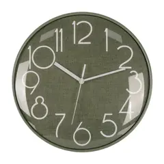 Just Home Collection - Reloj de Pared Cappa 30cm verde