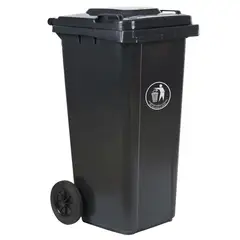 Kleine Wolke - Bote de Basura con Ruedas 120L