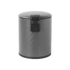 Just Home Collection - Bote de Basura Soft Gris 5 L