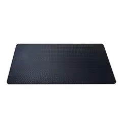 Just Home Collection - Alfombra Negro Antifatiga 91x198 cm