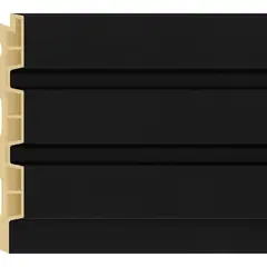 Holztek - Lambrin para interior WPC Black 12 x 240 0.28 m2