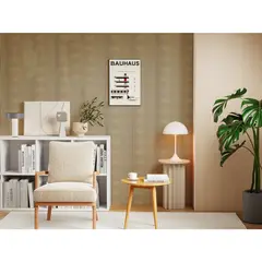 Holztek - Lambrin para interior WPC Light Brown 30 x 240 cm Mate 0.72 m2