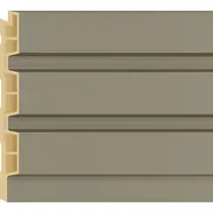 Holztek - Lambrin para interior WPC Light Gold 12 x 240 cm mate 0.28 m2