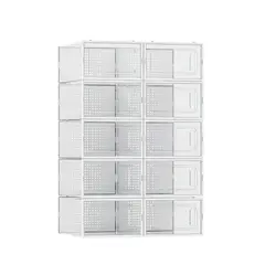 Just Home Collection - Set Organizador de Zapatos Apilable 10 Piezas