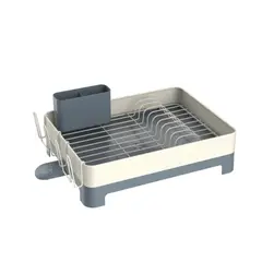Just Home Collection - Escurridor de trastes acero / gris