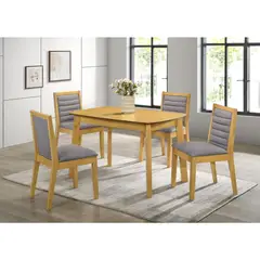 Just Home Collection - Juego de Comedor Genze 4 sillas