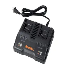 Bauker - Cargador Doble 2 Amperios 20 Voltios,