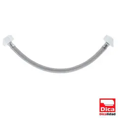Dica - Manguera de Vinil 35 cm para WC 1/2" x 7/8"