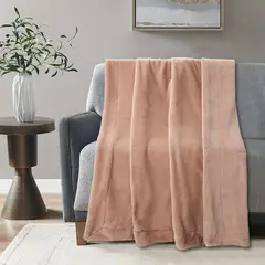 Just Home Collection - Manta Taupe 125 x 150 cm