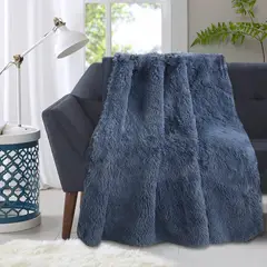 Just Home Collection - Manta nordico shag 125x150 az