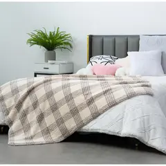 Just Home Collection - Manta sherpa roll 125x150 bge