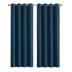 Just Home Collection - Cortina Lucca 140x250 azul 2p