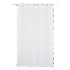 Just Home Collection - Velo color tassel 140x220 blanco