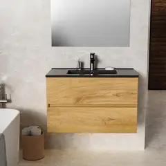 Sensi Dacqua - Mueble de Baño con Lavamanos 80 cm Estambul