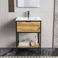 Sensi Dacqua - Mueble de Baño con Lavamanos 60 cm Taipei