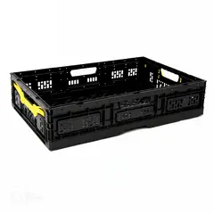 Italhome - Caja plegable negra 13 cm