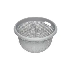 Italhome - Cesta redonda gris 36 l