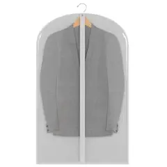 Just Home Collection - Bolsa para Ropa Transparente PVC 60x100 cm