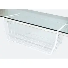 Just Home Collection - Canasto Organizador Colgante de Estante Mediano