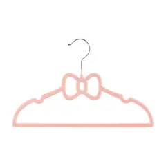 Just Home Collection - Set Gancho Infantil Moño Rosa 10 Piezas